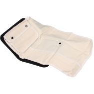 Case for instruments with inner lining, washable