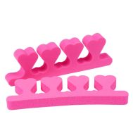 Toe comb, painting aid made of soft latex 2 pieces