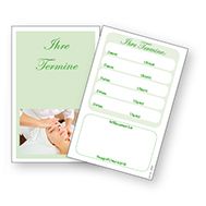 Appointment card "Cosmetics",100 pcs