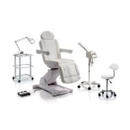 Cosmetic cabin Ronda Deluxe with 4 motors, white