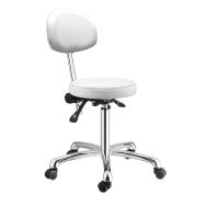 Roller stool Cindy, practical white