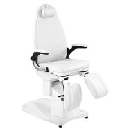 Foot care chair Armando with 3 motors, practice white