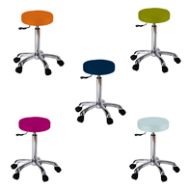 Roller stool Joe de luxe, 24 colours possible