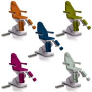 Pedicure couch Diego 3 motors, 24 colors possible