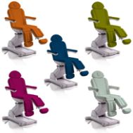 Foot care couch Rodeo 3 motors, 24 colours possible