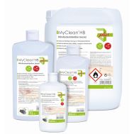 MyClean HB hand disinfectant, different sizes