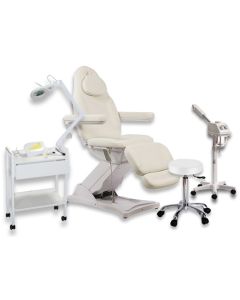 Cosmetic cabin Serena with 3 motors, white