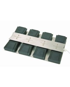 Foot switches for couches, various versions